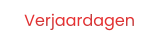 Verjaardagen